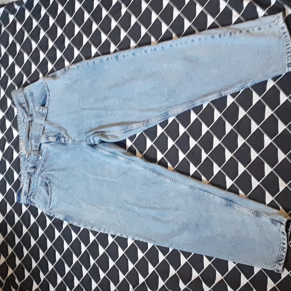 DENIM CO BELTED JEANS., SIZE 12